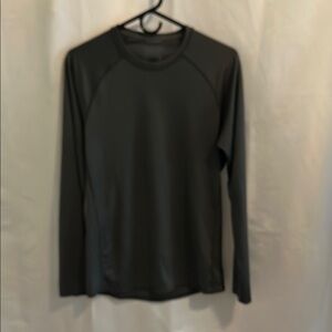 Patagonia Gray Long Sleeve Tee with Raglan Sleeves